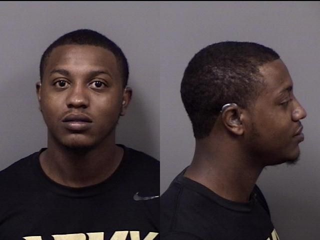 Jovante Taylor arrested July 2 on misdemeanor charges of trespassing and resisting an officer without violence.